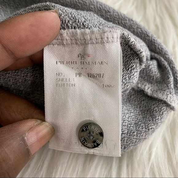 Pierre Balmain Long Sleeve Polo Knit Top, Men’s XL - Picture 9 of 10